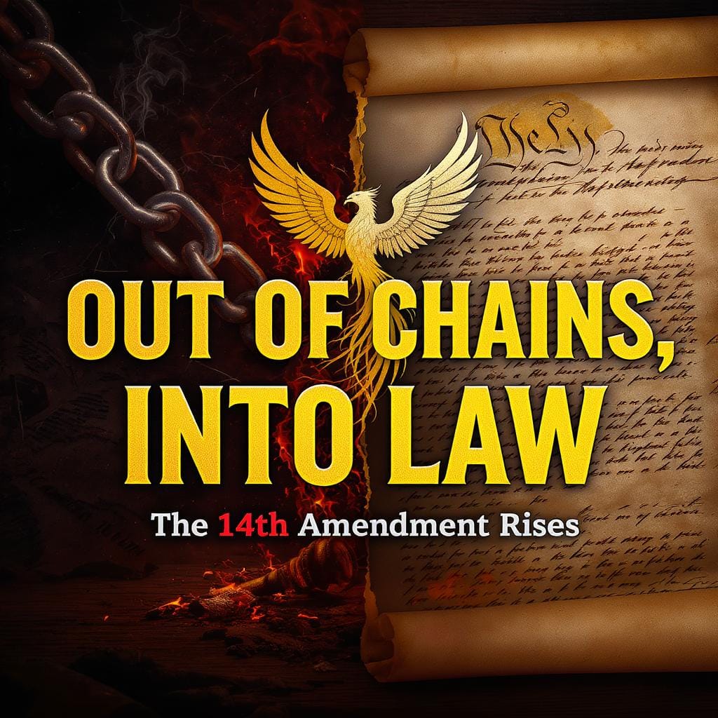 Out of Chains, Into Law: The 14th Amendment Rises