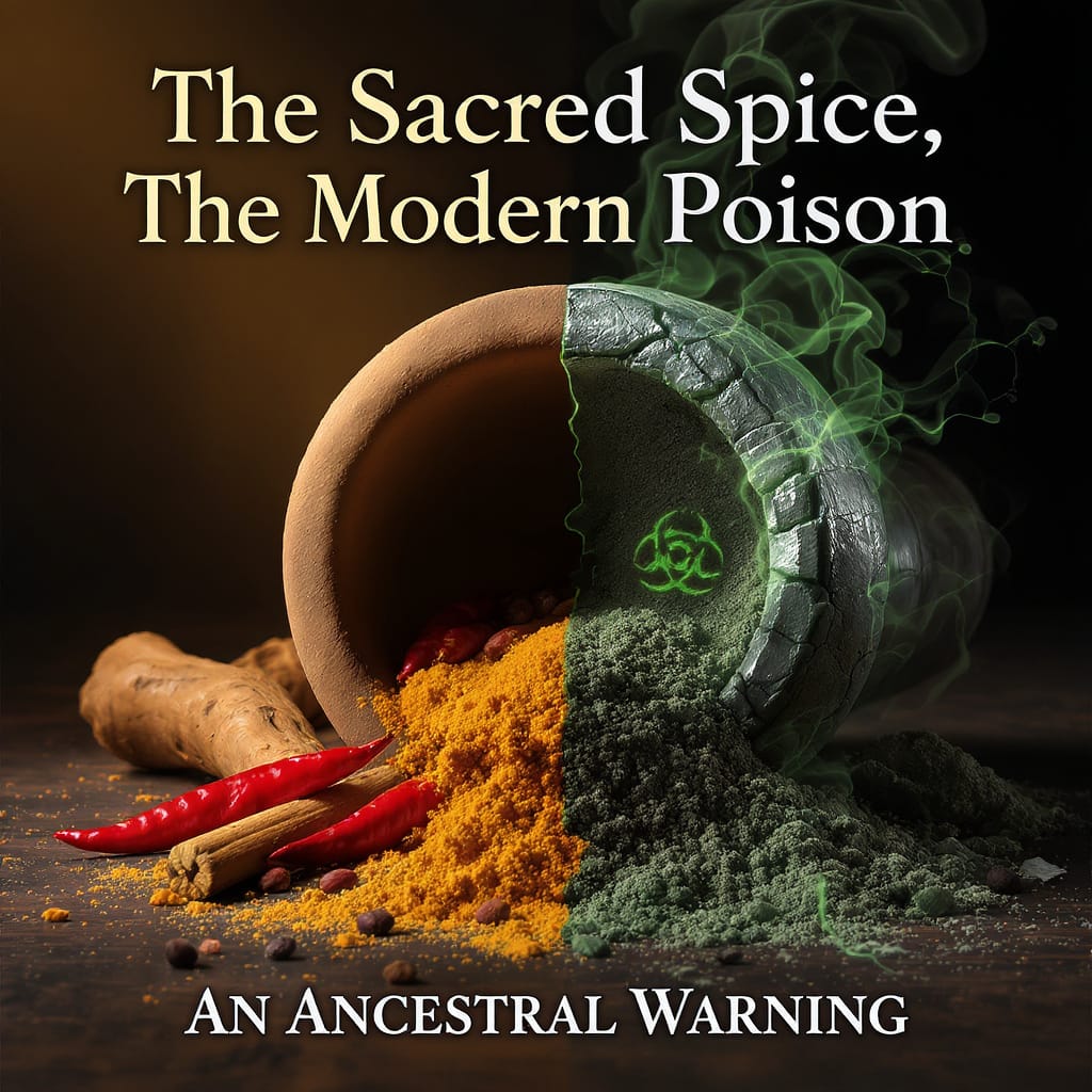 The Sacred Spice, The Modern Poison: An Ancestral Warning