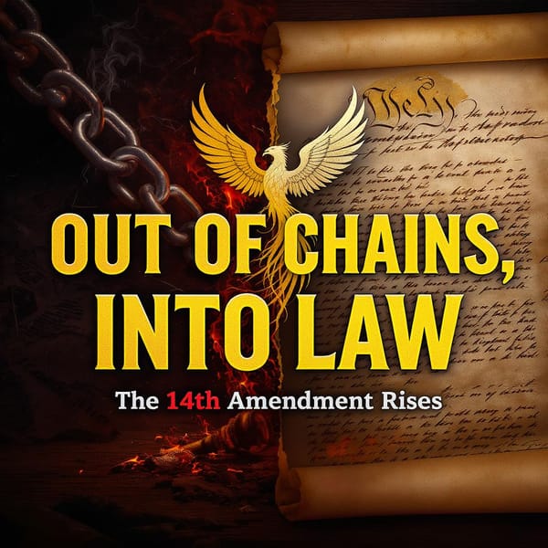 Out of Chains, Into Law: The 14th Amendment Rises