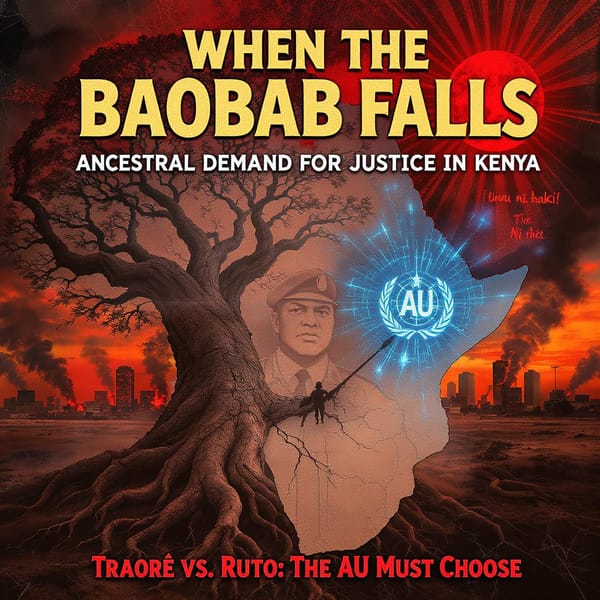 WHEN THE BAOBAB FALLS: ANCESTRAL DEMAND FOR JUSTICE IN KENYA
